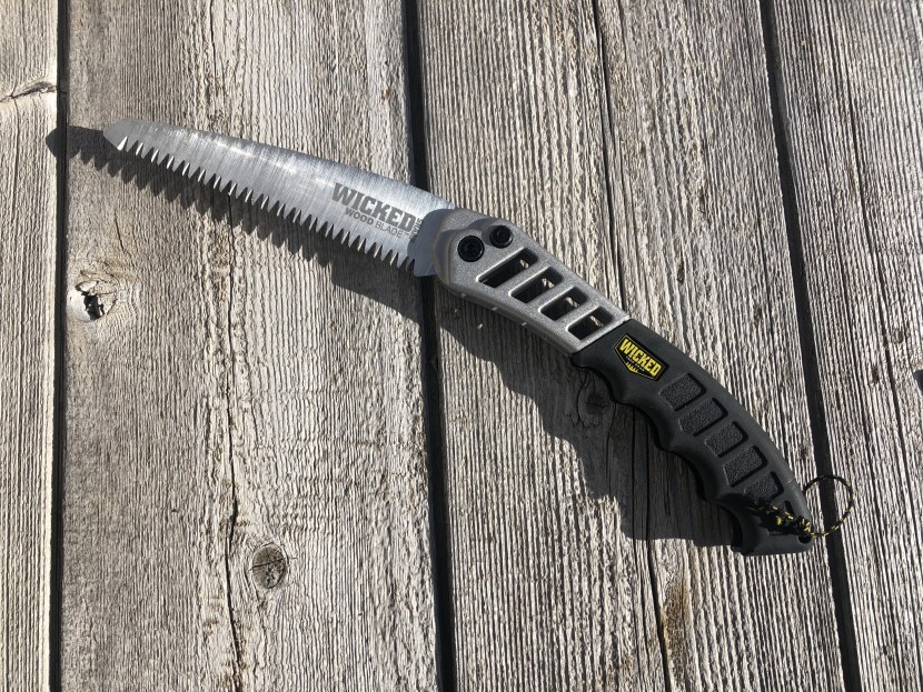 folding saw - the wicked tough handsaw is very durable, with a heavy-gauge carbon...