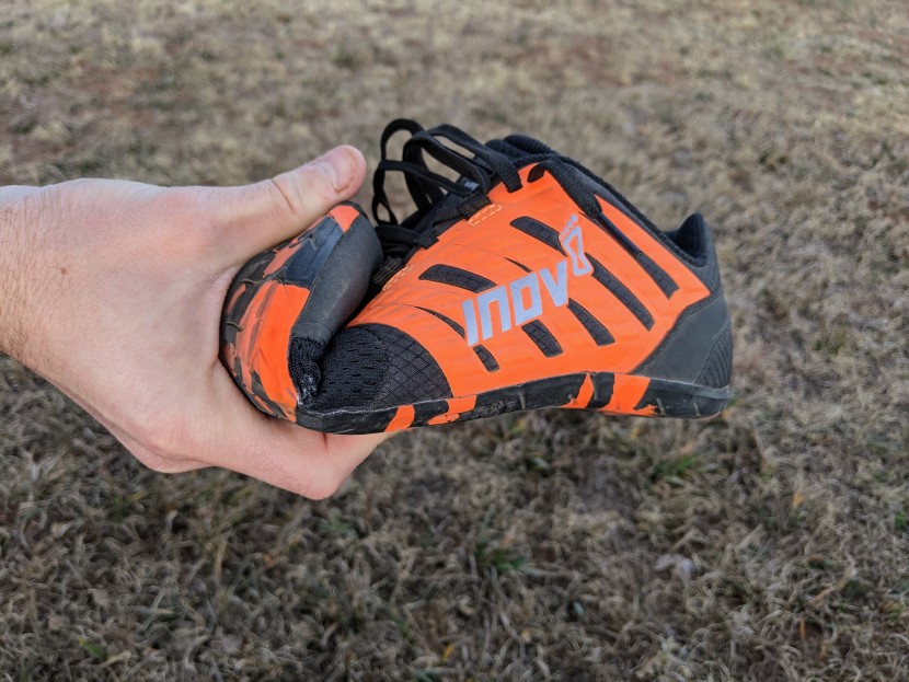 our feet are flexible, so a shoe should be too. the meta-flex design...