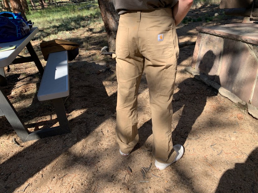 pants mens - the comfortable and loose fitting carhartt dungarees.