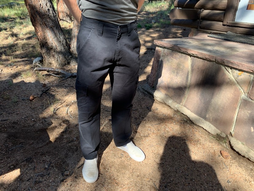 pants mens - the wrangler cargo pants sport enough pockets to ensure you can keep...