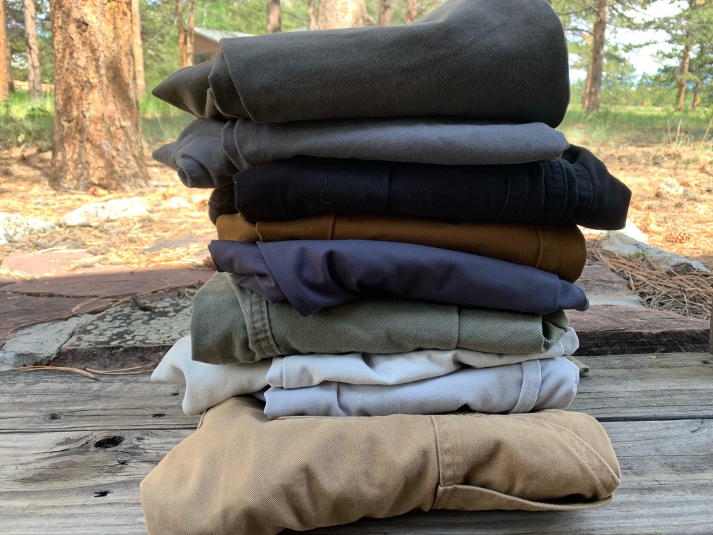 pants mens - we stacked ten of the most sought after pants against one and other...