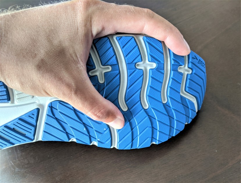 brooks glycerin 18 - the outside has great rubber coverage for better protection. it's...