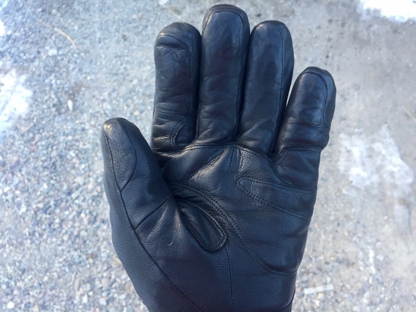 arc'teryx sabre - the sabre's palm leather is supple and dexterous, yet highly durable...