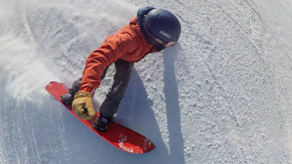 shred totality noshock - a good look from above at the vent on the totality. this model is a...