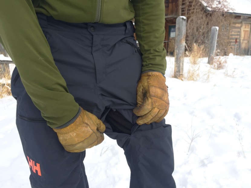 helly hansen sogn cargo - we are unimpressed with the small size of the inner thigh vents on...