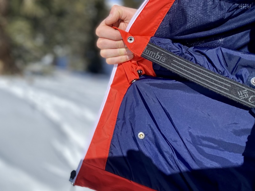 columbia wild card for women - the powder skirt in the columbia wild card conveniently snaps away...