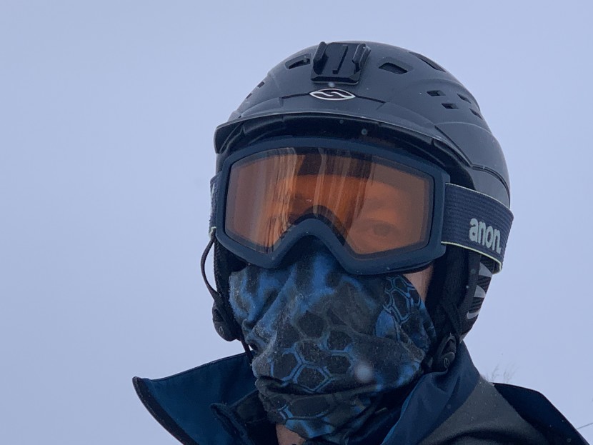 anon helix 2.0 - whether bright or low light, optics were good when swapping lenses...