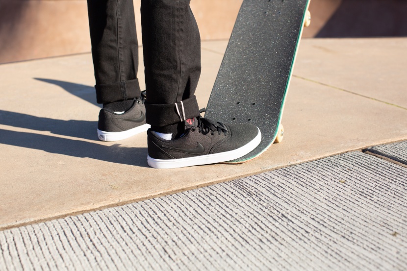 the nike sb check has a solarsoft sock liner that is supportive and...