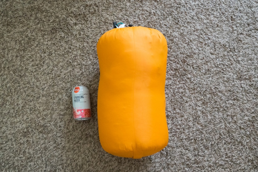 rei co-op down time 0 - shown here is the bag in its included stuff sack. we had to work to...