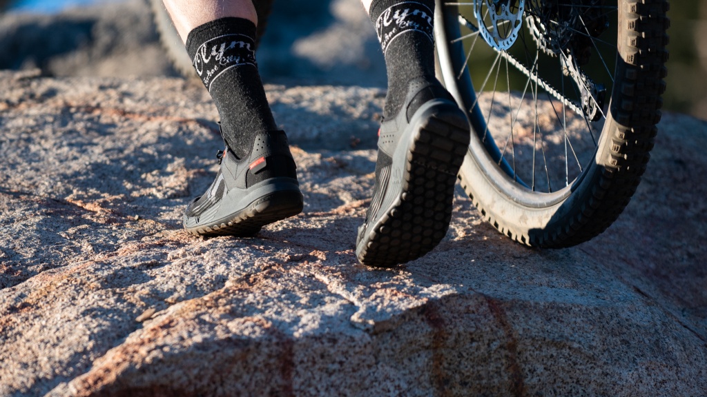 five ten trailcross lt - if a section of trail forces you off the bike, there is no shoe...
