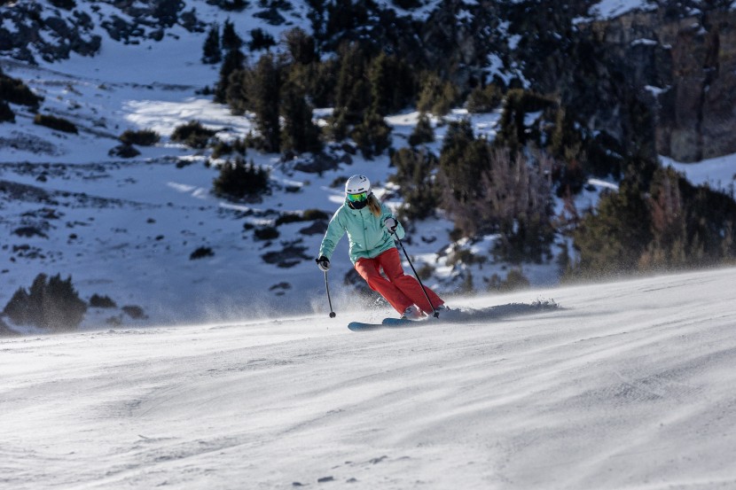 icelantic riveter 95 for women - we could only go so fast on this ski without feeling a bit unstable.