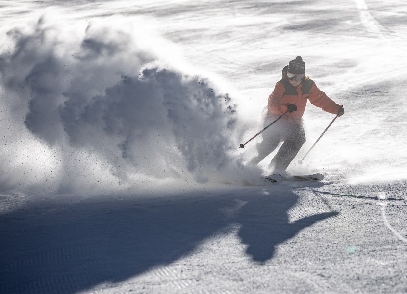 k2 mindbender 98ti alliance for women - large, rockered tips help the k2 stay afloat in fresh snow.