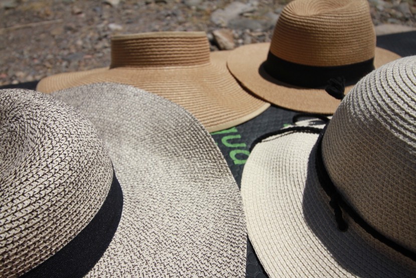 hat womens - a look at the different brim sizes of the larger, floppier hats...