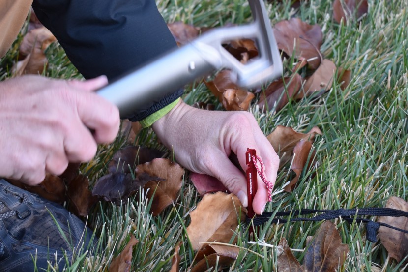 gauging the ease of installation with the hammer for the msr mini.