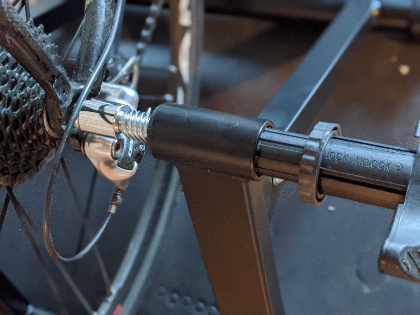 balancefrom bike trainer - we were happy that the balancefrom had no problems locking or...