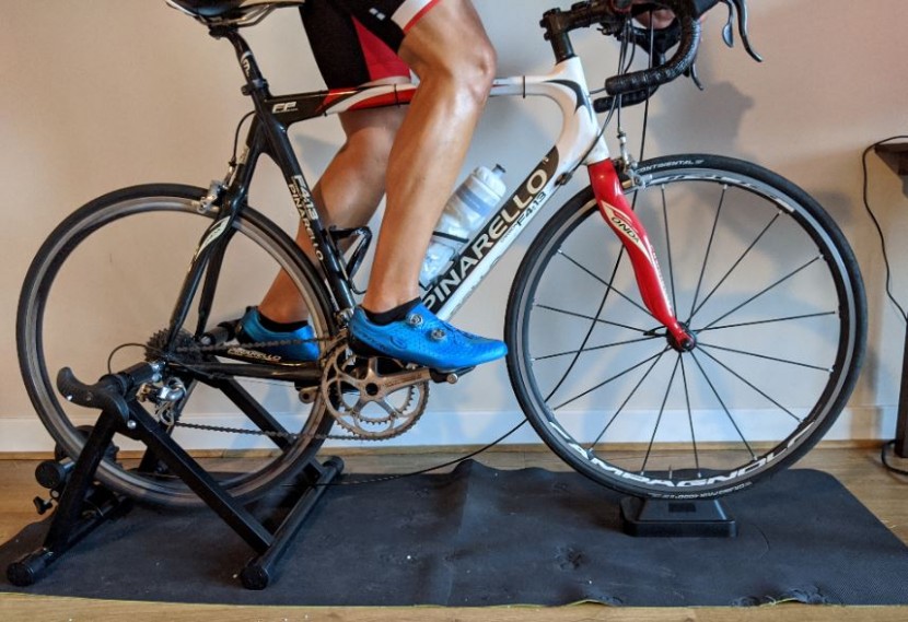 balancefrom bike trainer - the balancefrom trainer is incredibly simple to setup and get rolling.