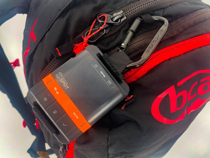 spot gen4 - spot recommends you carry your gen4 device like this, clipped or...
