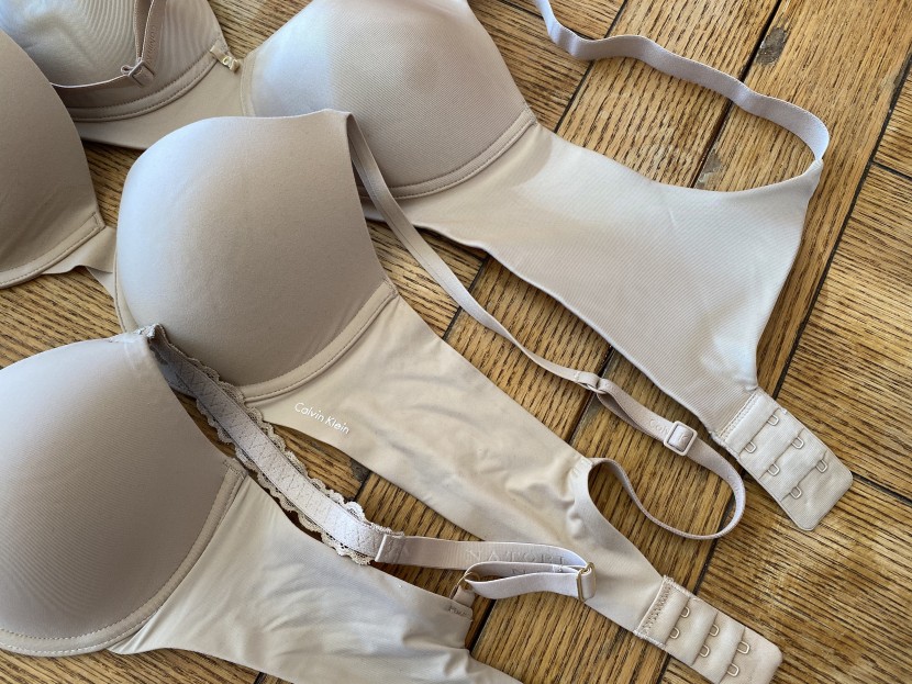 bra - a look at the bandwidth on some of the most popular bras. from top...