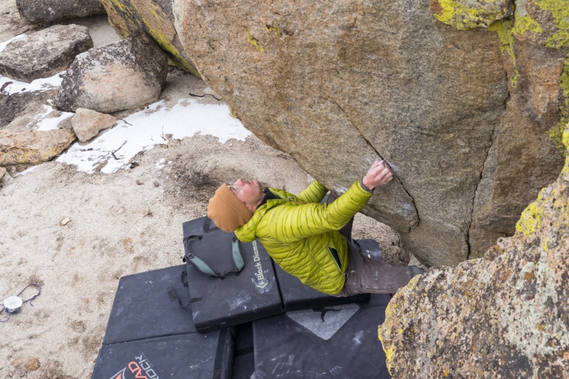 black diamond impact - this hinged pad covers uneven terrain nicely when supplemented with...