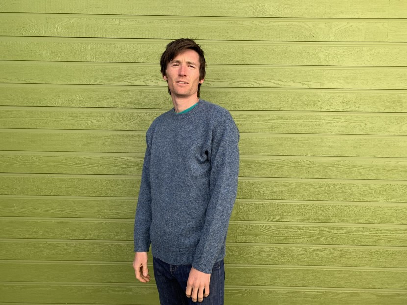 sweater mens - the pendleton shetland crew is a wool lover's delight.