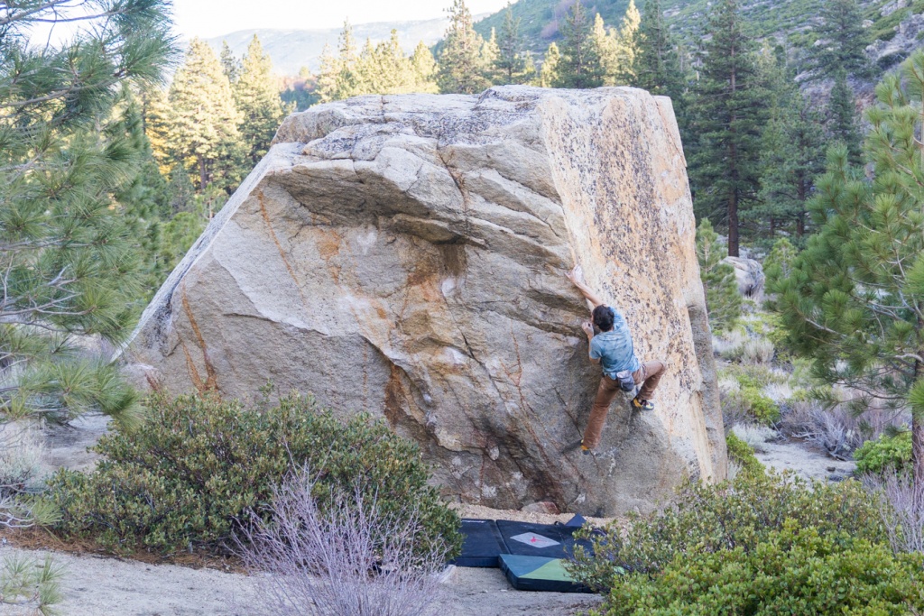 metolius magnum - this pad's size makes it a good choice for evening solo missions on...