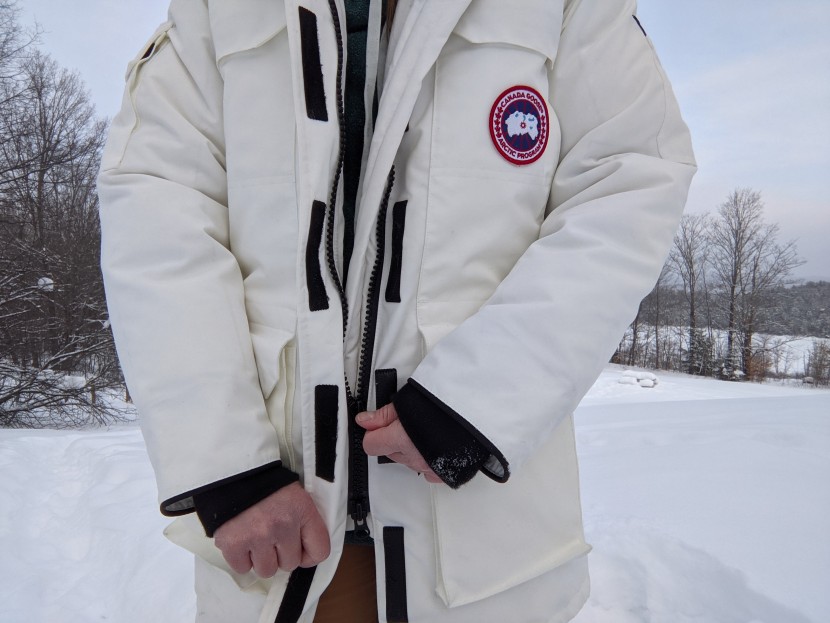 canada goose expedition heritage parka for women - the only part of this parka that seems vulnerable are the velcro...