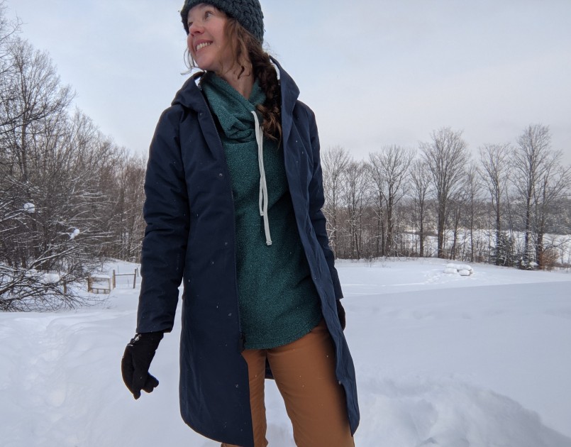 arc'teryx patera parka - we think we look pretty cool in this jacket, and that's what counts...