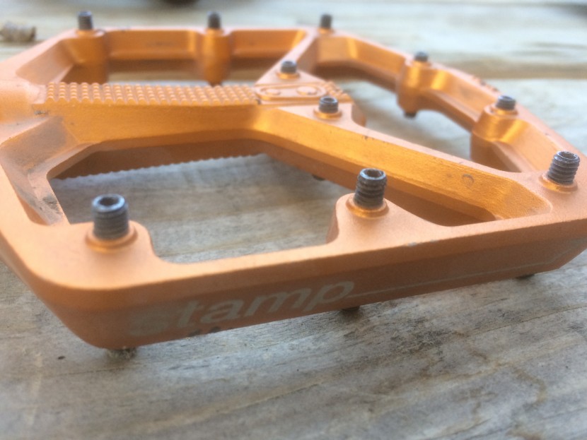 crankbrothers stamp 7 - this platform is the largest in our test class.