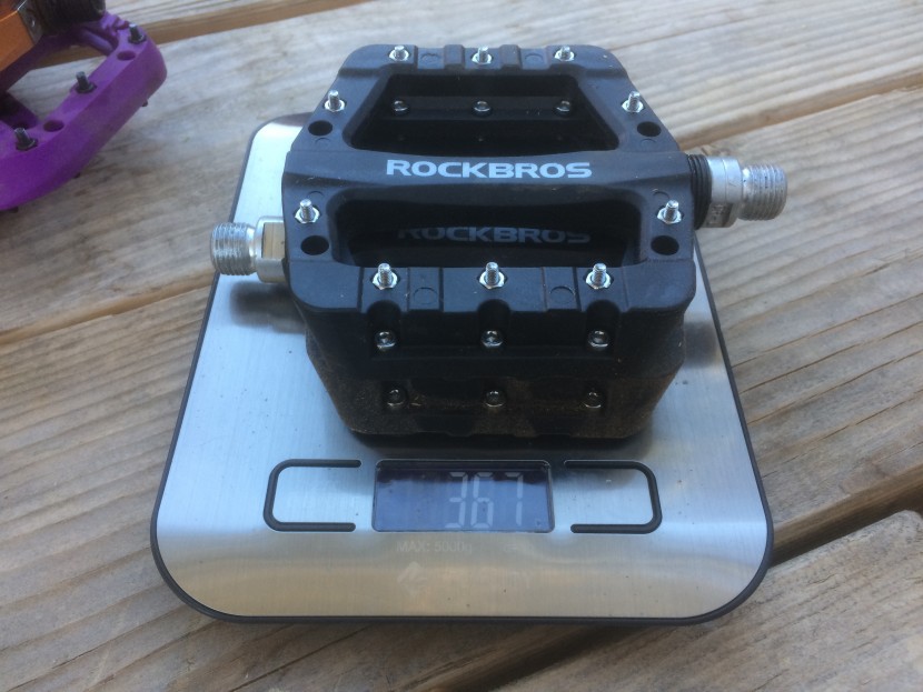 rockbros nylon fiber - these composite pedals come in at an impressively low weight.