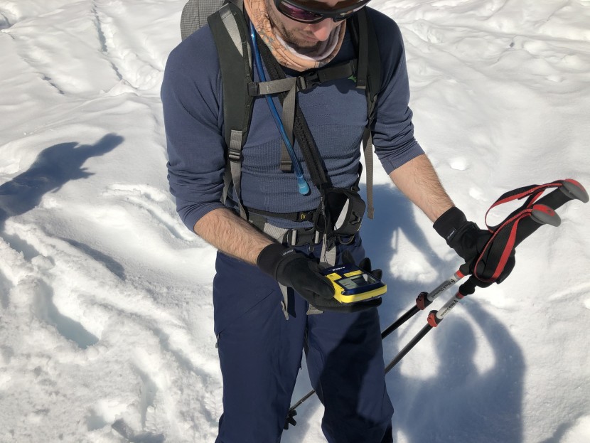 pieps powder bt - this model had a 60m range, around average among our test fleet...