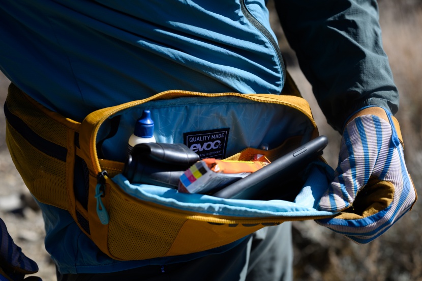 mountain bike hip pack - the evoc hip pouch 1l is a tremendous option for the rider who just...