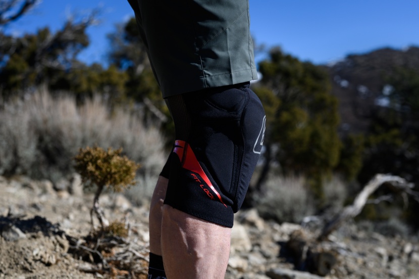 troy lee designs raid knee guard - the sleeve fit is dialed and the d3o armor patch is extremely...
