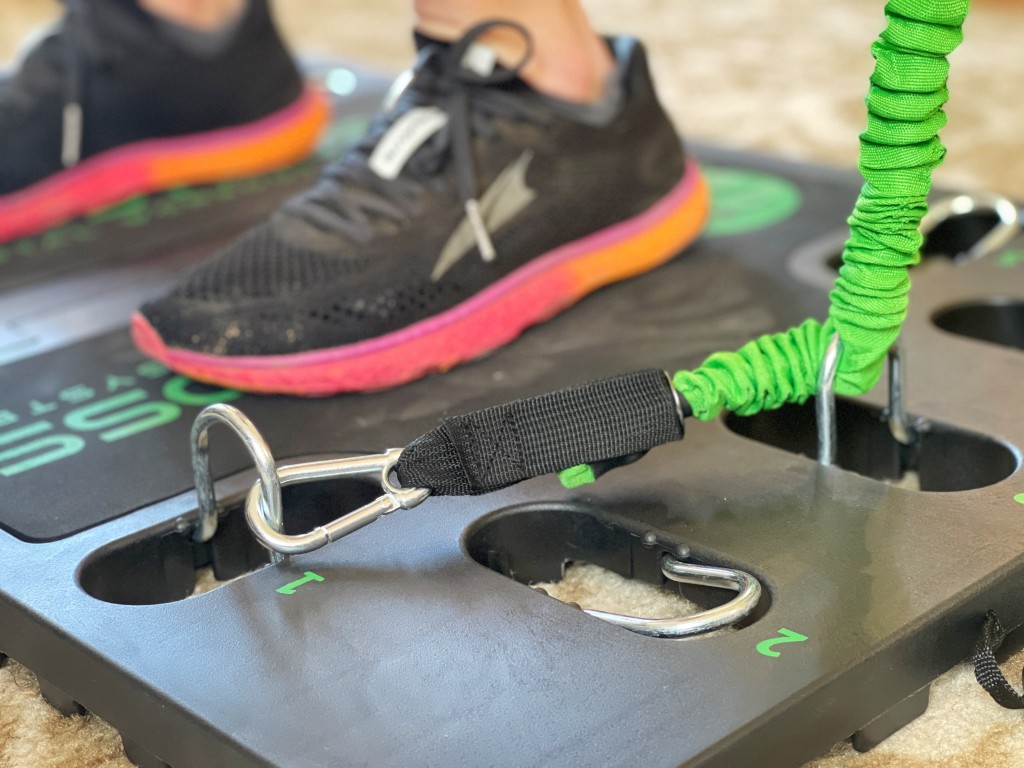 portable home gym - the body boss 2.0 may have fewer components than some competitors...