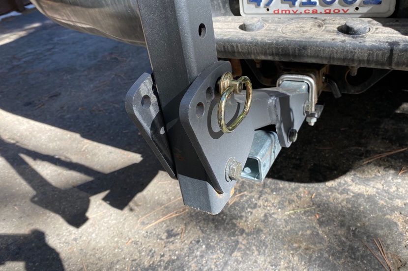 the nsr-6 has 3 tilt positions to optimize the rack's position for...