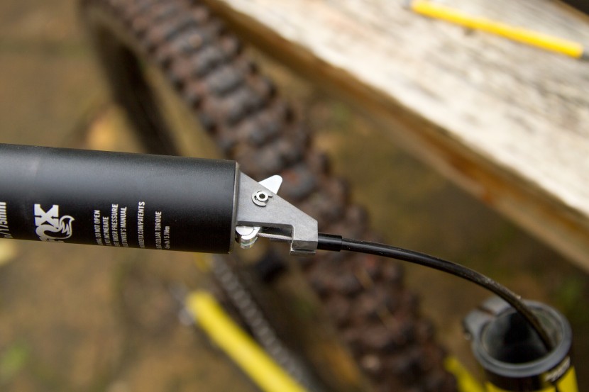 fox racing shox transfer performance elite - the cable end fits into a small cylindrical bushing that is cradled...