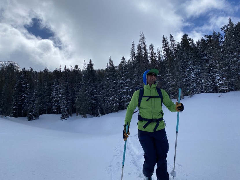 norrona lofoten hiloflex200 - ski touring in cold temps felt like a place the lofoten could shine.