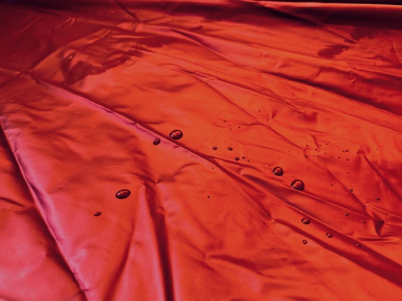 hilleberg anjan 2 gt - the tent floor feels almost rubberized. some snow melted on the...