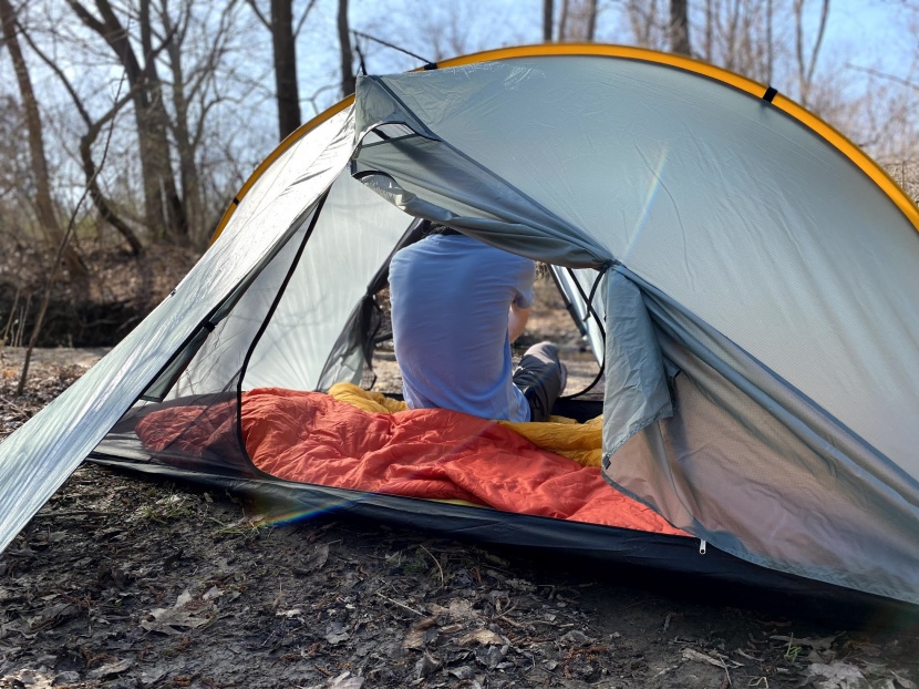 tarptent double rainbow - this two-person tent is nice for lightweight adventures.