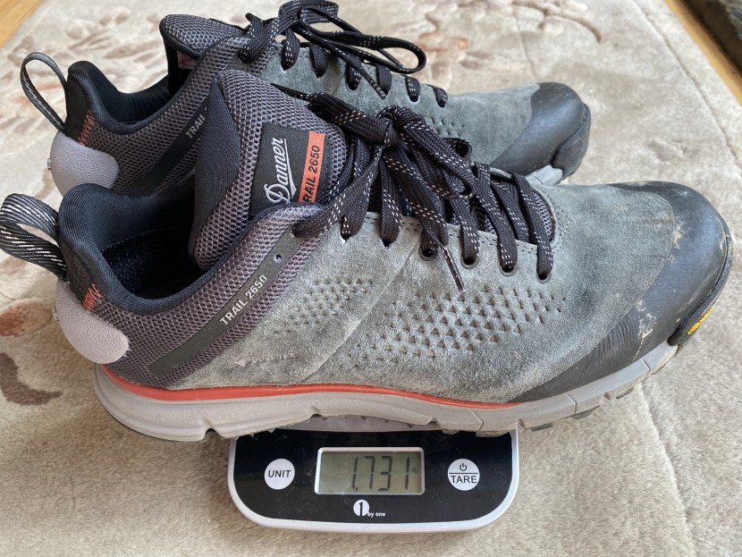 danner trail 2650 gtx - we are impressed by the very low weight of the danner trail 2650.