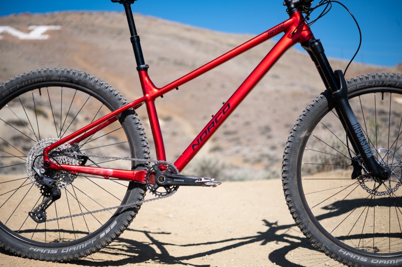 norco torrent a1 ht - the torrent a1 has a flashy red paint job and a geometry as long and...
