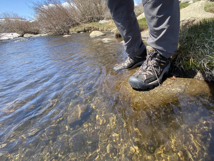 keen targhee ii mid - shallow water submersions are not a problem for the targhee but go...