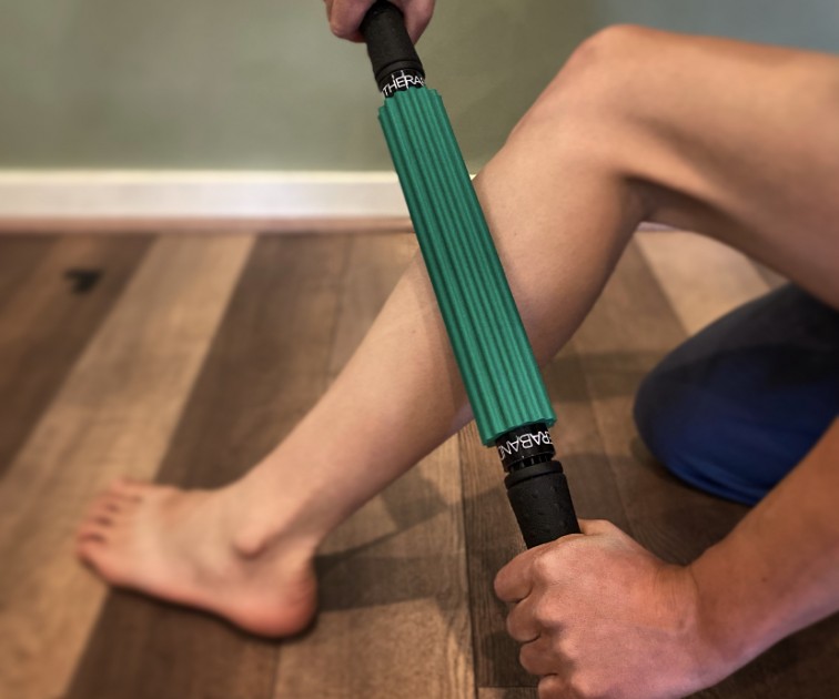 muscle roller stick - we love the theraband for its easy rolling and rigid internal...