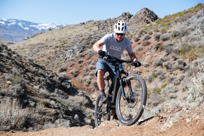 commencal meta power tr ride - the length and weight of this bike can be a bit of a handful in...