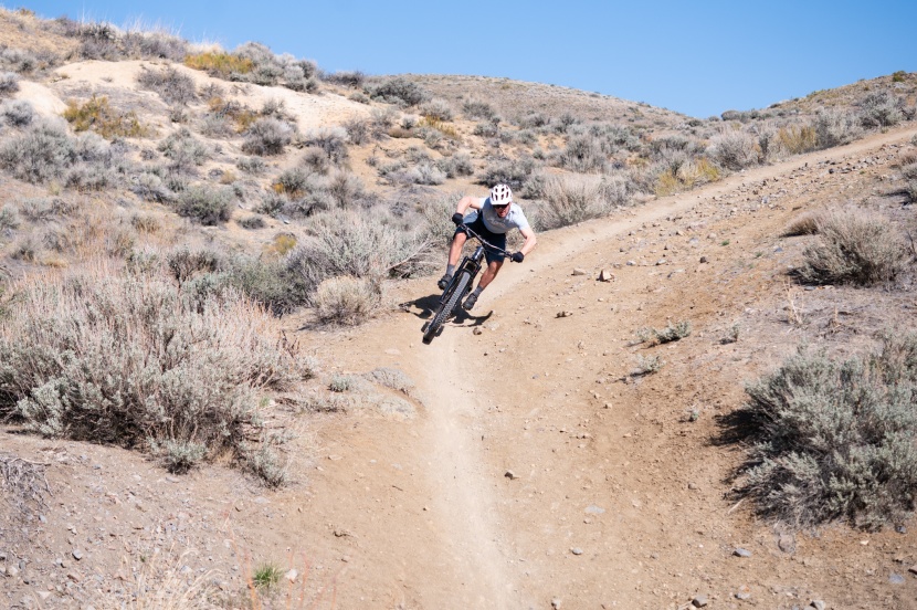 commencal meta power tr ride - this bike is long and slack, it feels great at speed and doesn't shy...