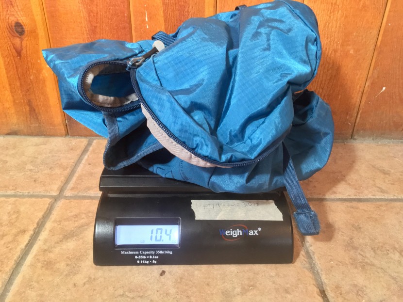 exped summit lite 15 - it's light!