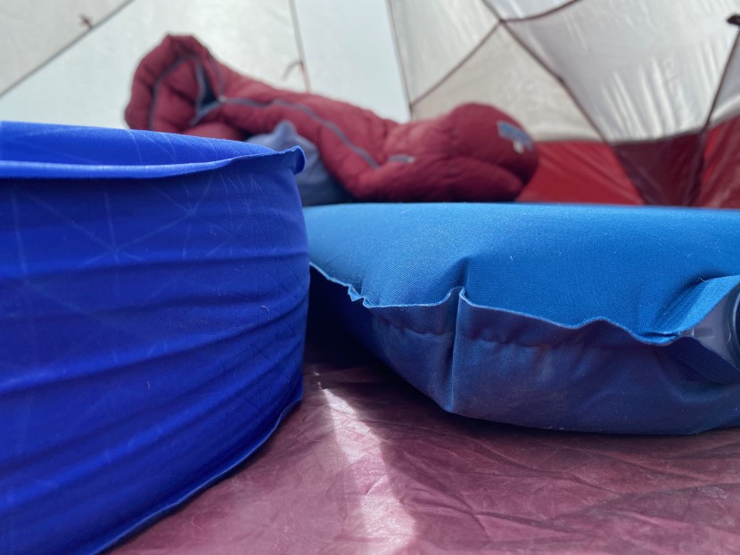 therm-a-rest luxury map - with a full inch less foam, the luxury map faced still competition...