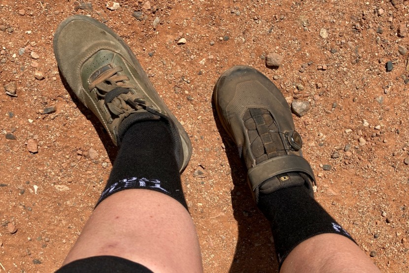 crankbrothers stamp boa- unisex - we wore two different shoes on more than one occasion and tried to...