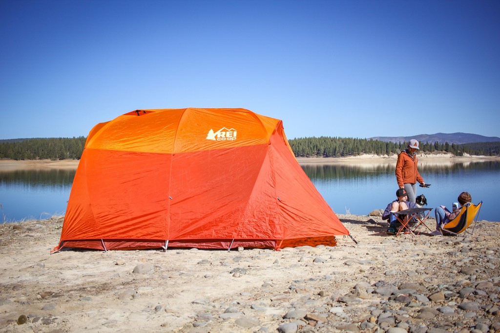 rei kingdom 6 - a large, tall, and full-featured tent, great for family adventures.