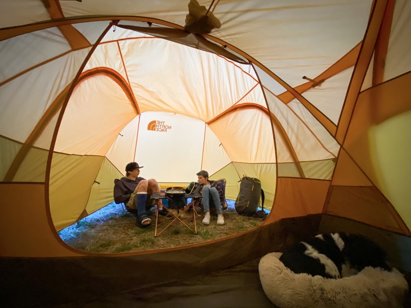 camping tent - the giant vestibule of the north face wawona 6 is by far one of the...