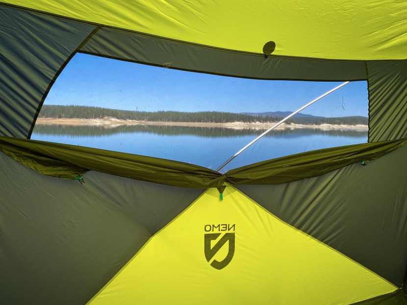 nemo wagontop 6 - panoramic views from the nemo wagontop 6 make for very happy campers.